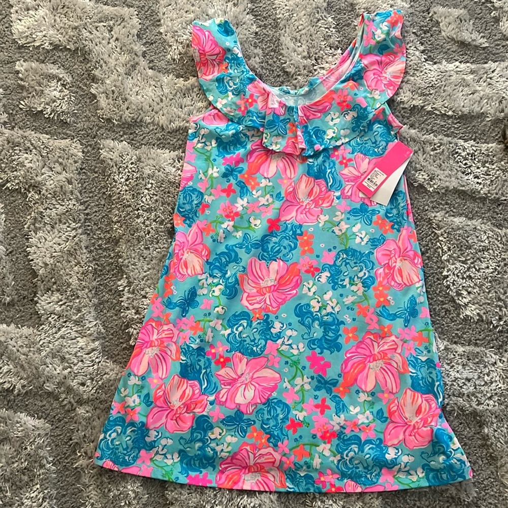 Womens NWT Lilly Pulitzer Alessa Dress in Lucious Lions